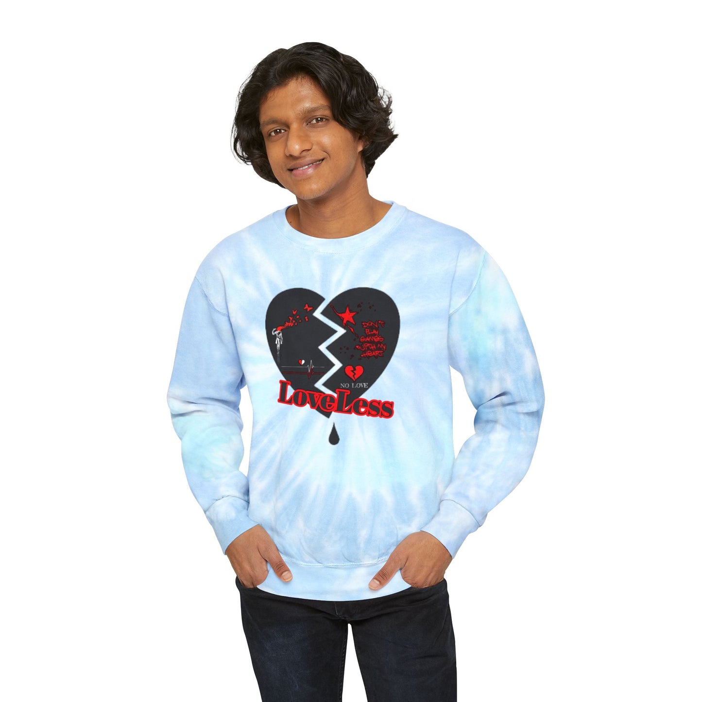 LoveLess Tie-Dye Sweatshirt