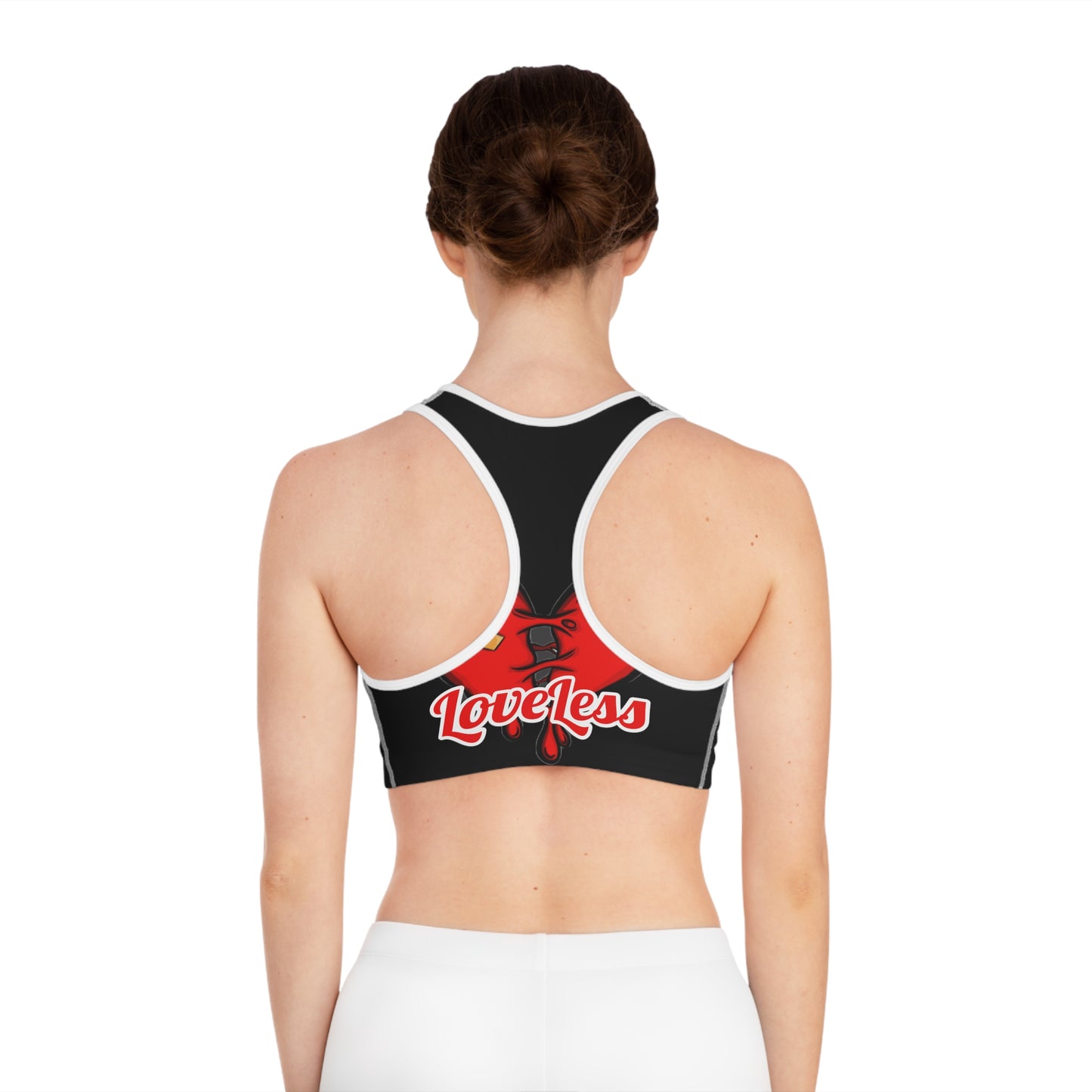 LoveLess Sports Bra (AOP)