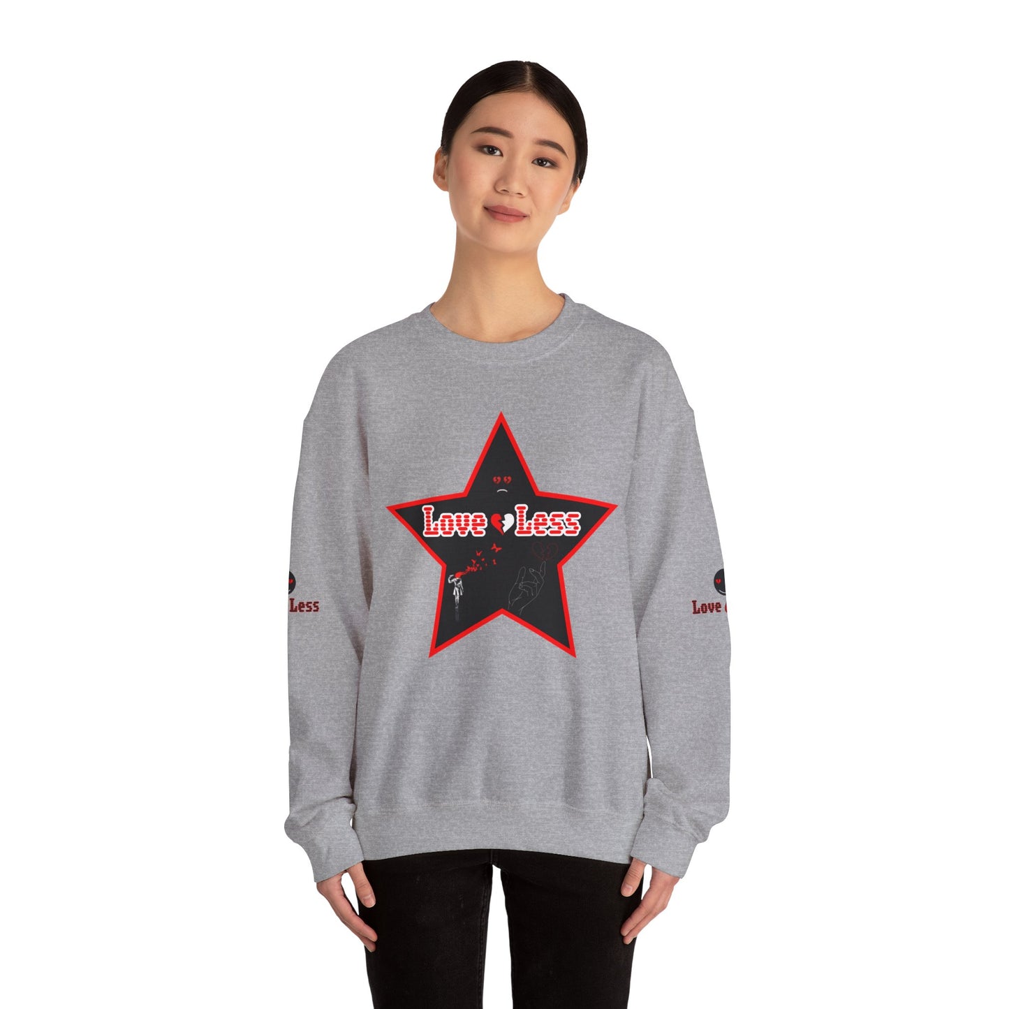 LoveLess HBG Unisex Heavy Blend™ Crewneck Sweatshirt