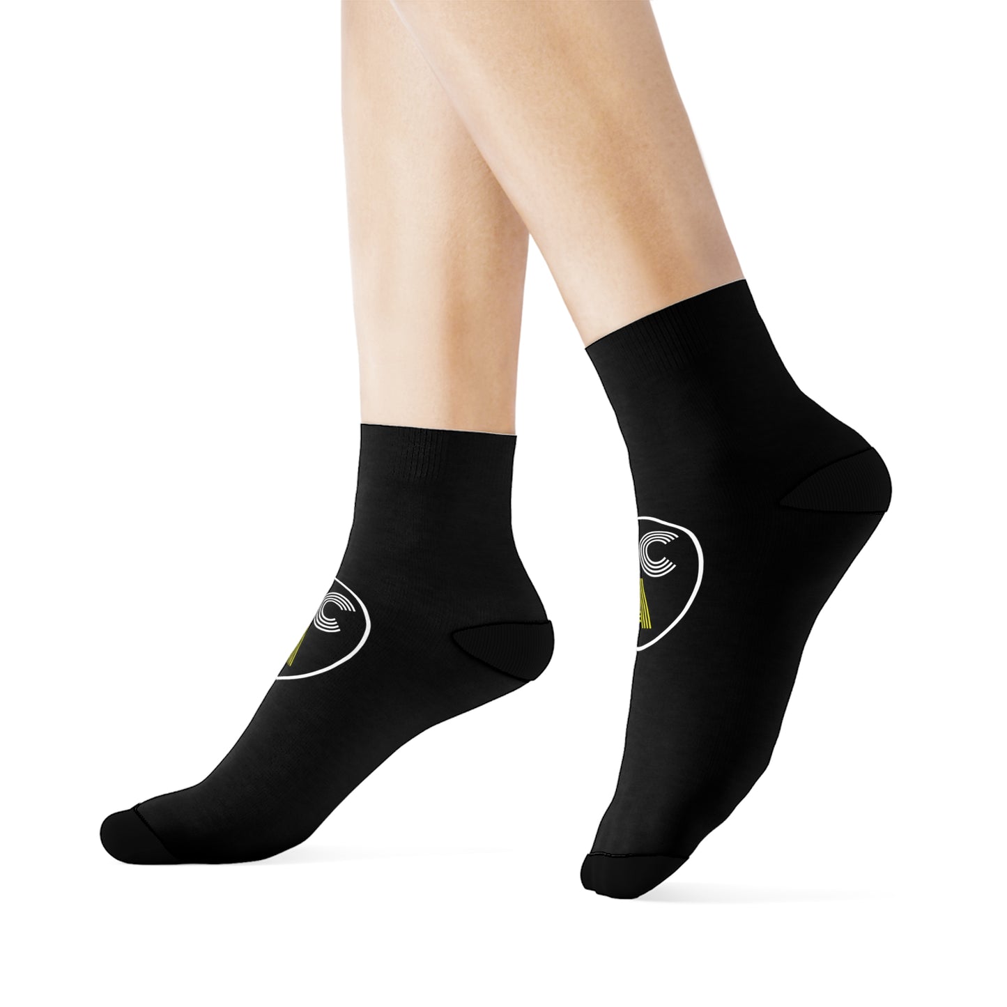 2 Cs Logo Crew Socks