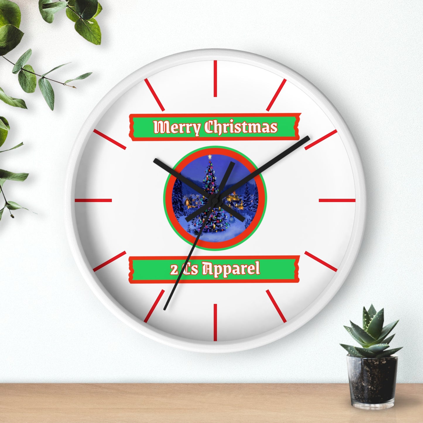 Xmas Wall Clock