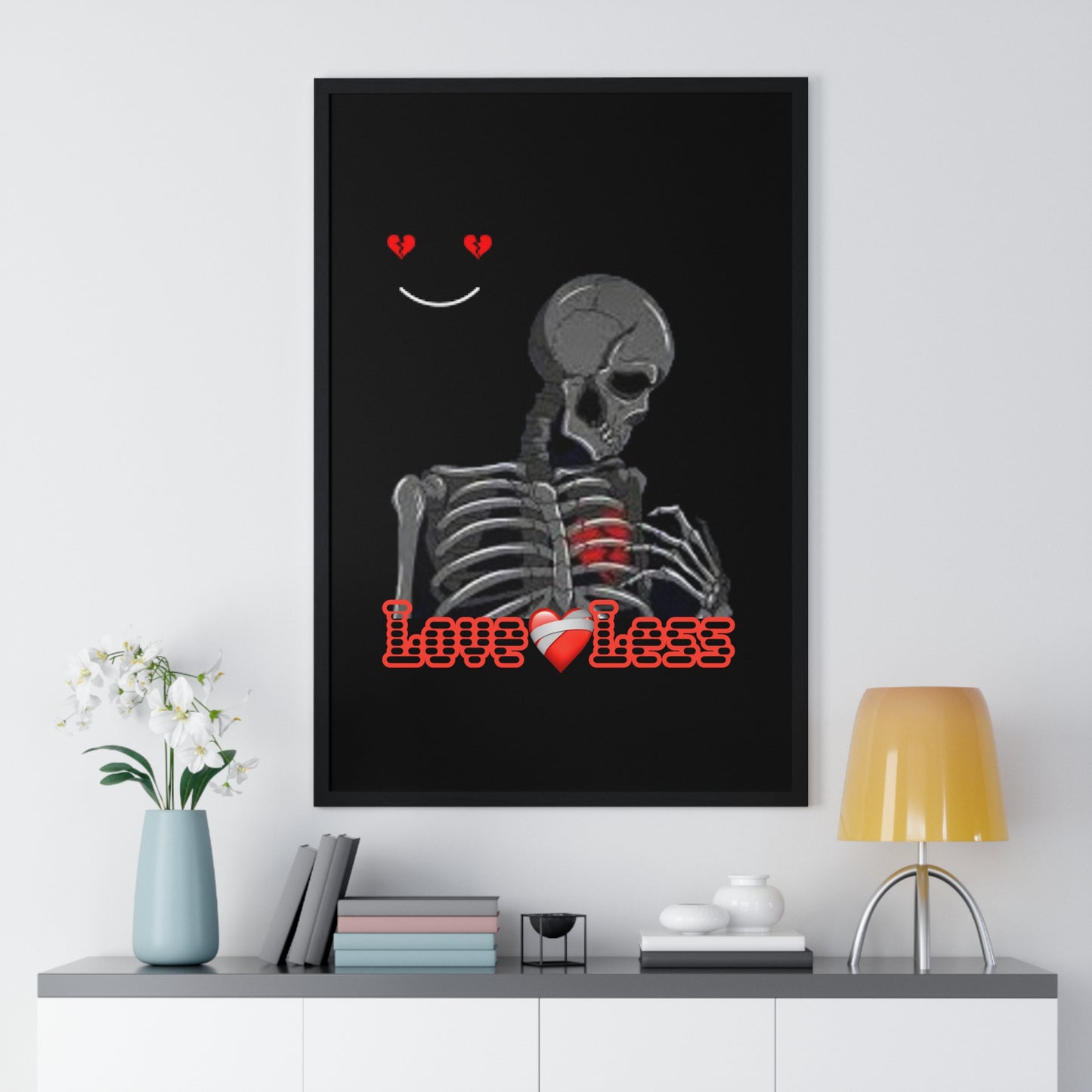 LoveLess Vertical Framed Poster