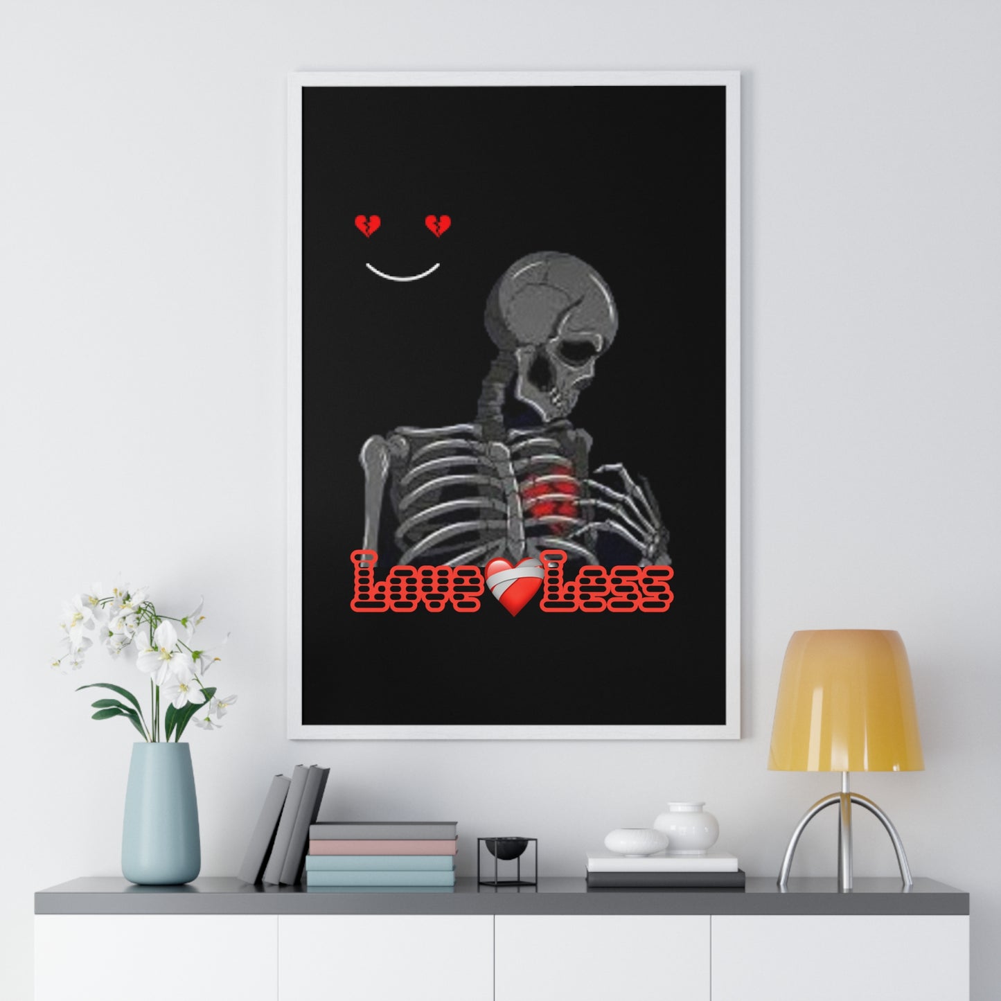 LoveLess Vertical Framed Poster