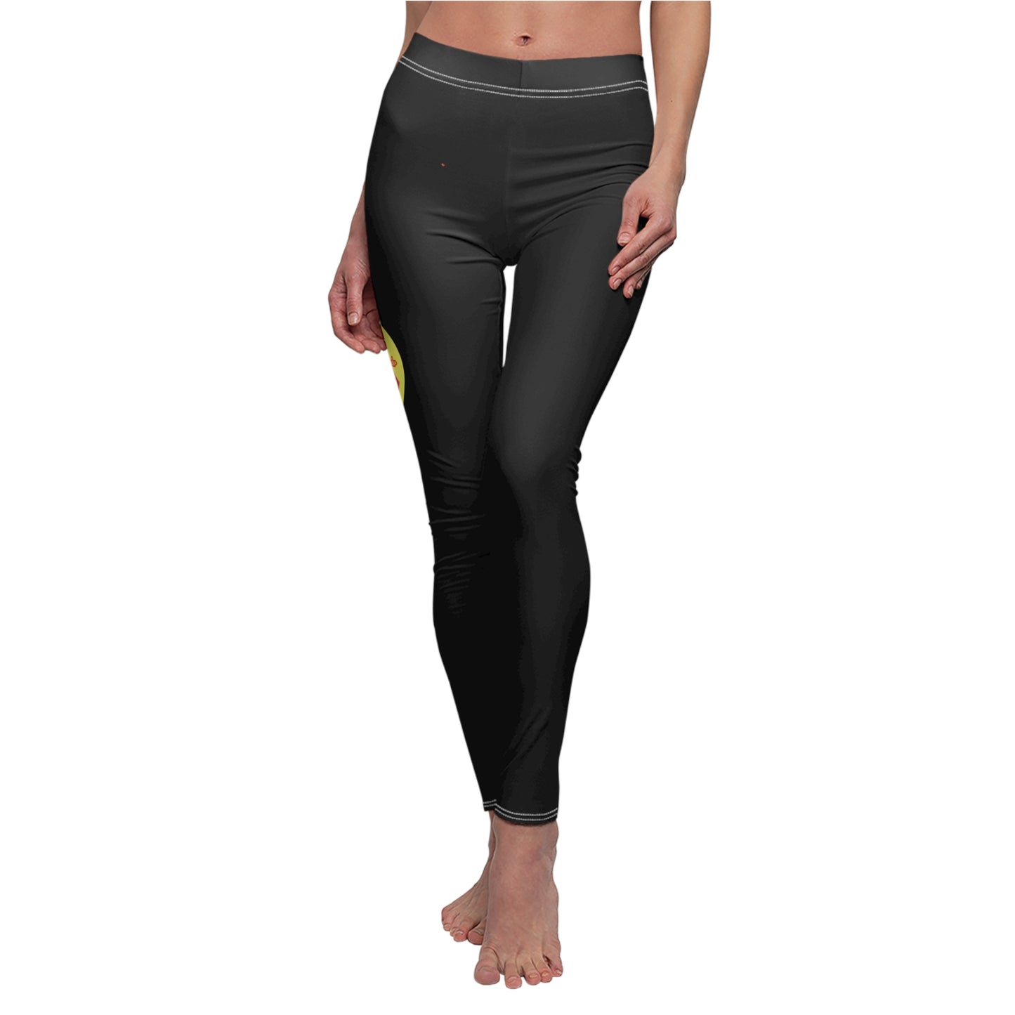 Chocolate Thunder Women's Cut & Sew Casual Leggings (AOP)