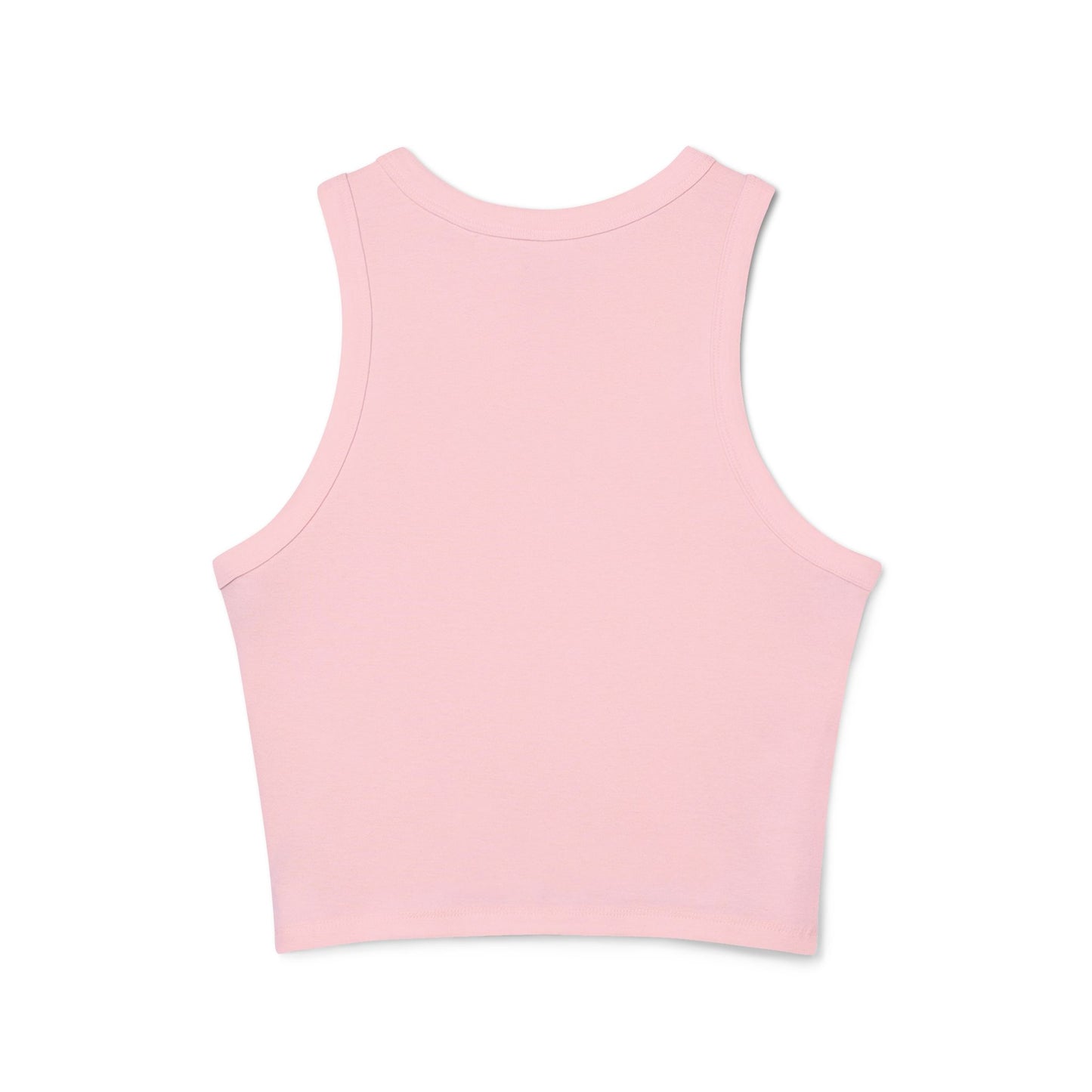 LoveLess Women's Micro Rib Racer Tank Top