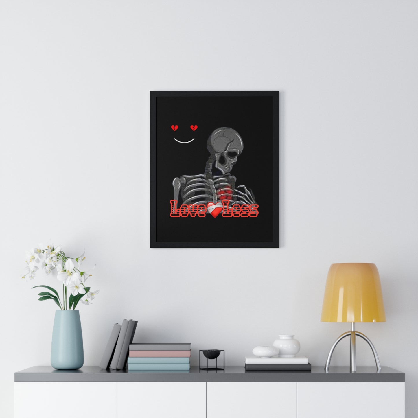 LoveLess Vertical Framed Poster