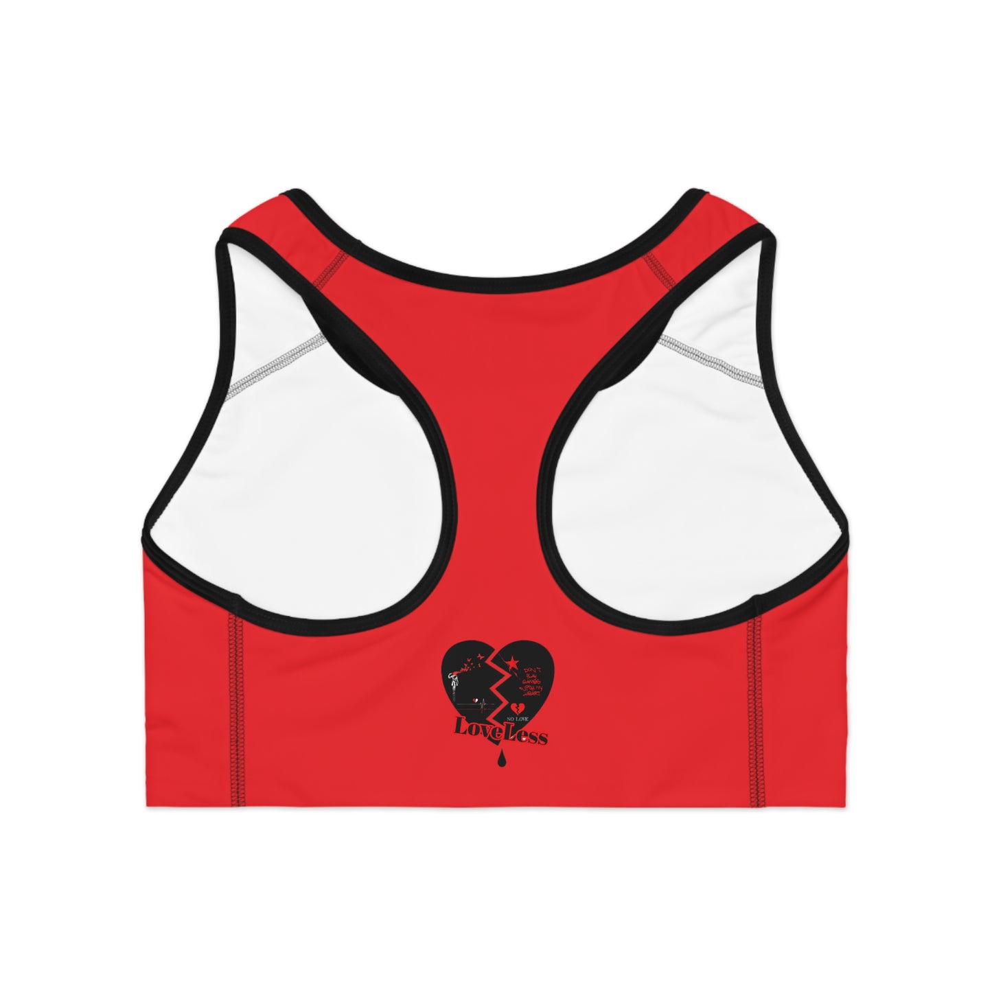 LoveLess Sports Bra (AOP)