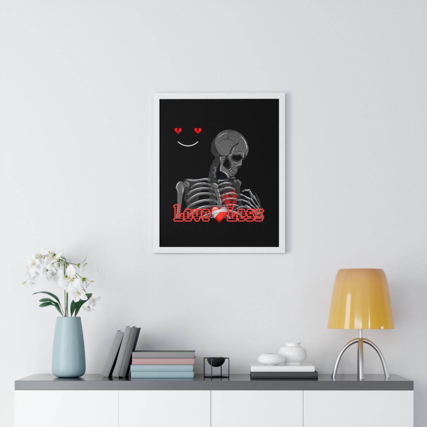 LoveLess Vertical Framed Poster