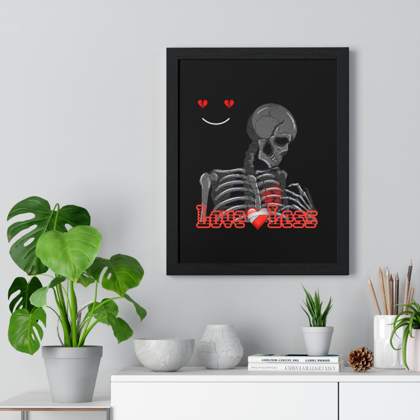 LoveLess Vertical Framed Poster