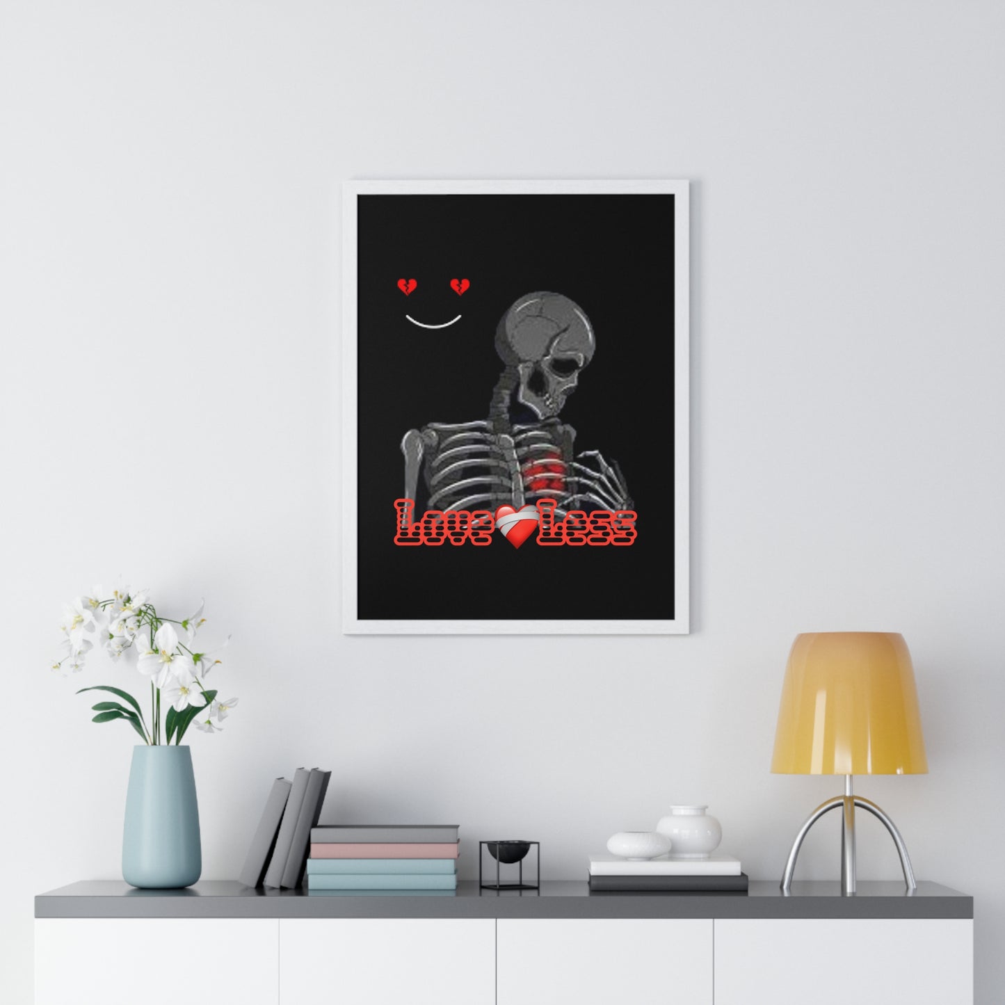 LoveLess Vertical Framed Poster