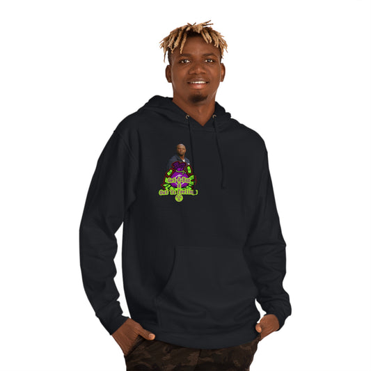 Blk Greatness Hooded Sweatshirt