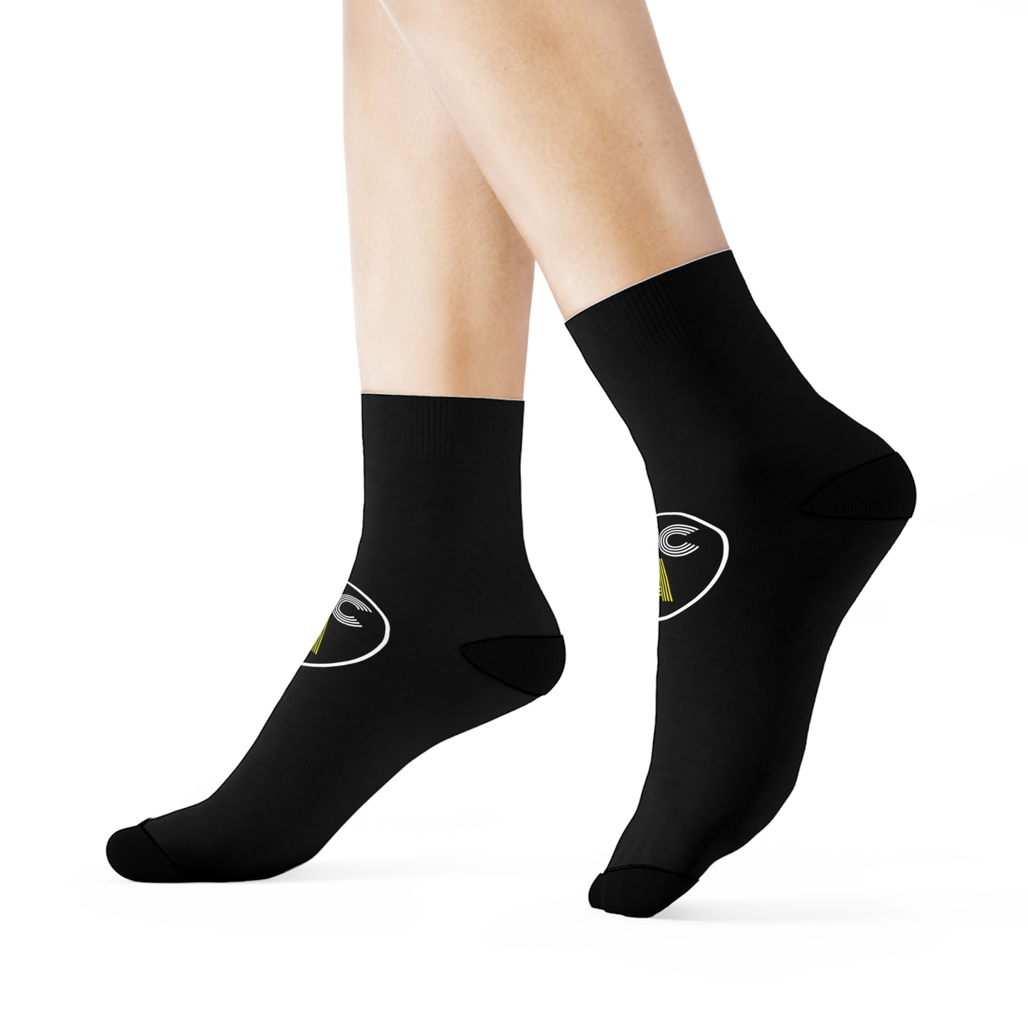 2 Cs Logo Crew Socks