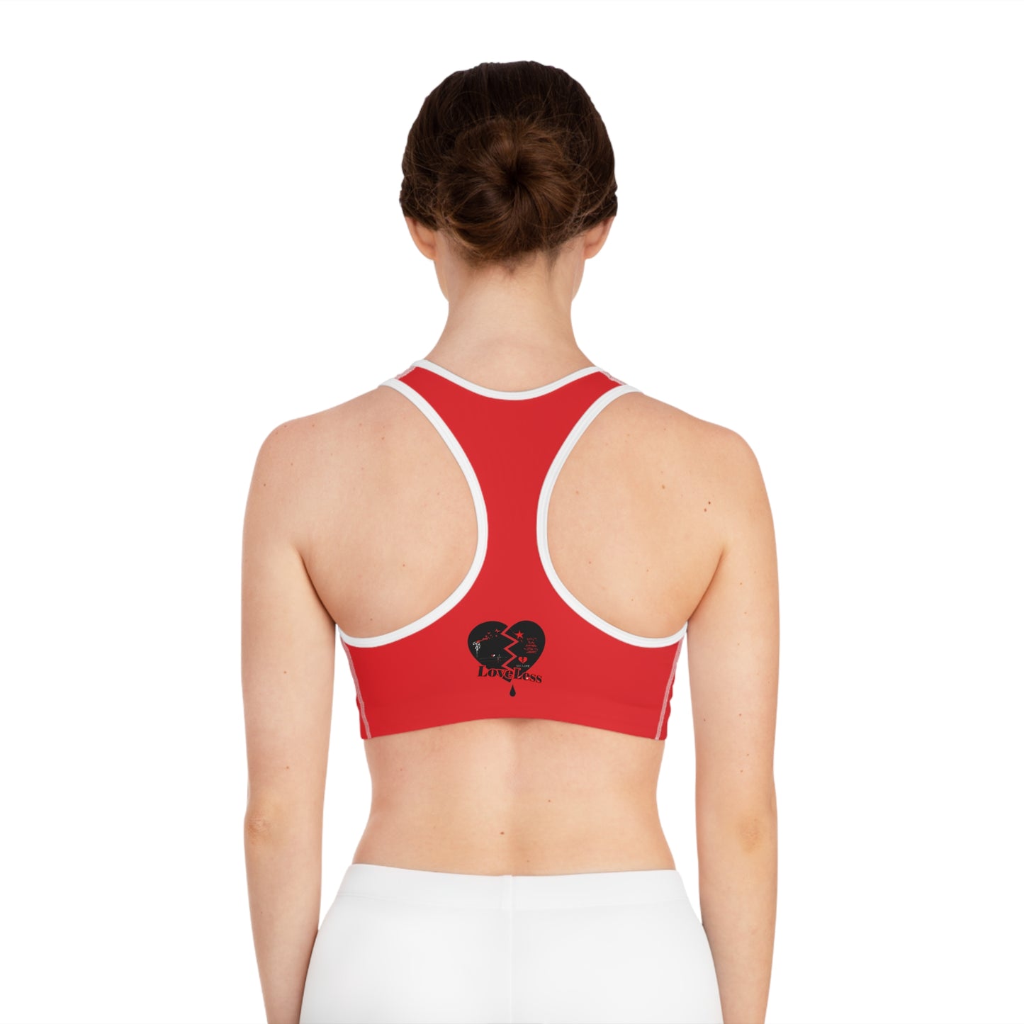 LoveLess Sports Bra (AOP)