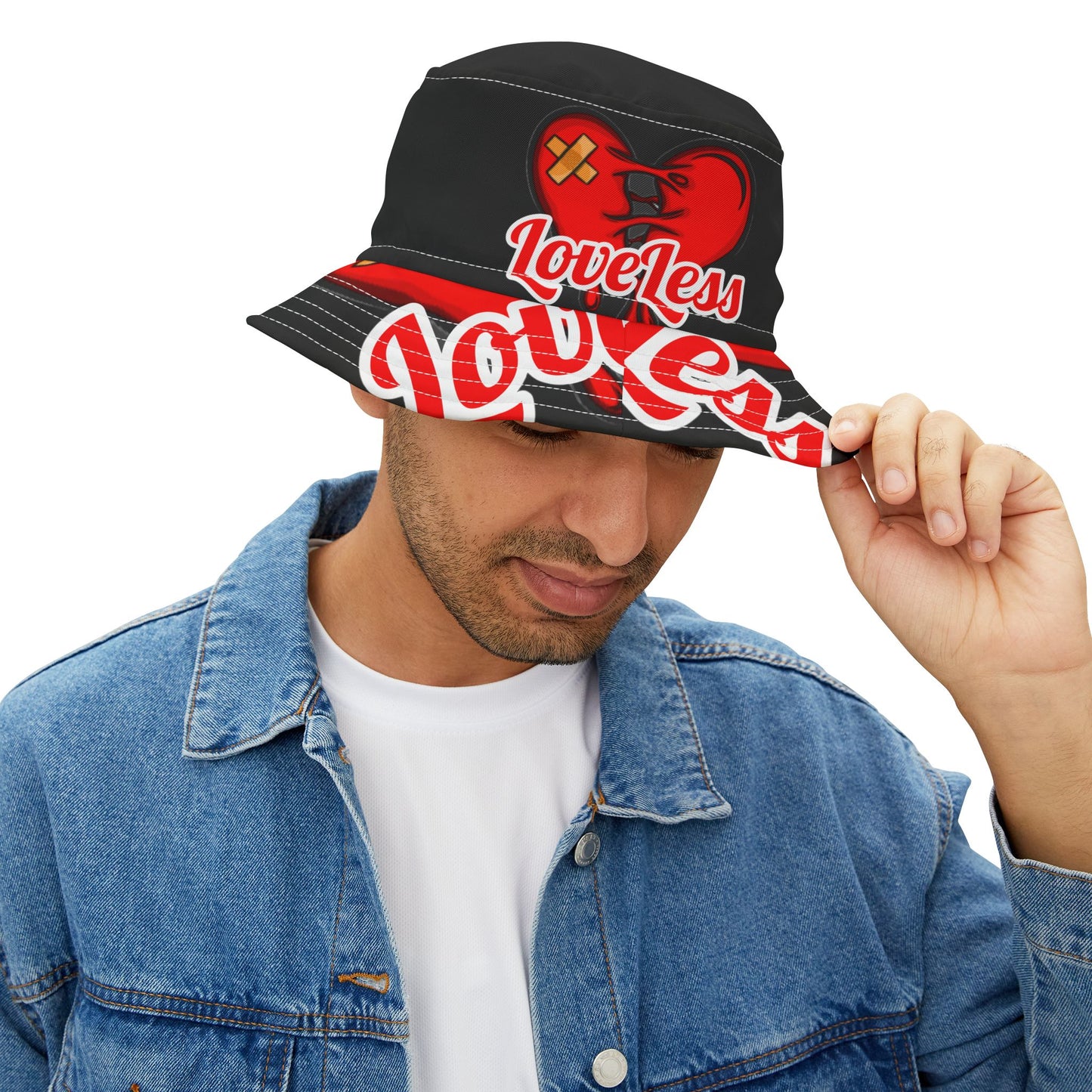 LoveLess Bucket Hat (AOP)