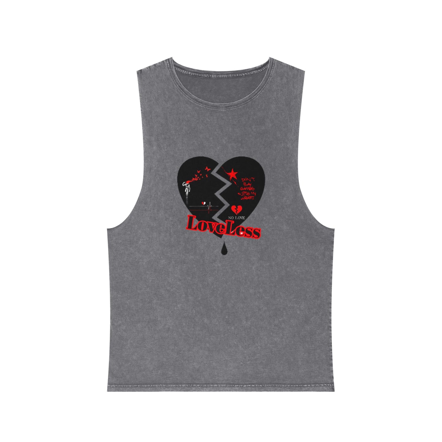 LoveLess Stonewash Tank Top