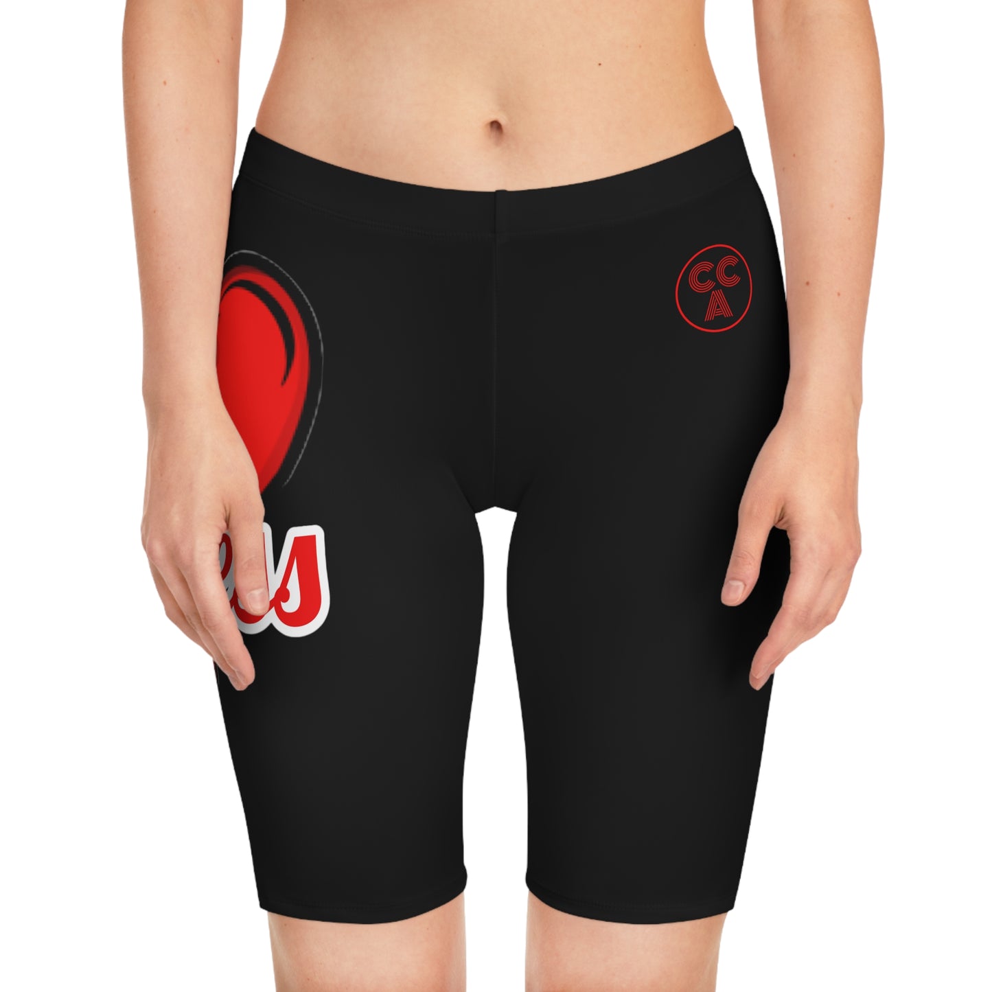 LoveLess Women's Bike Shorts (AOP)