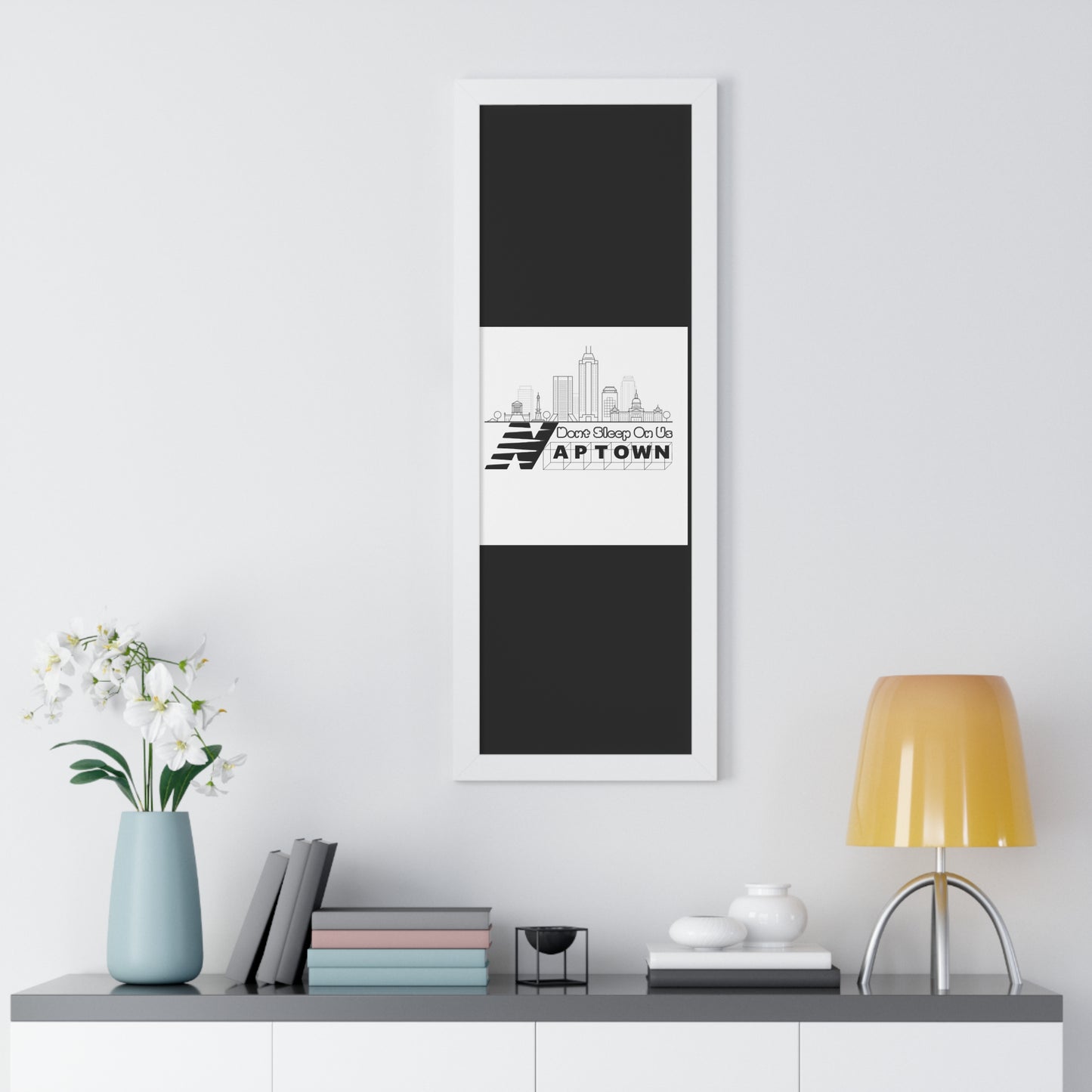 Dont Sleep On Us Framed Vertical Poster