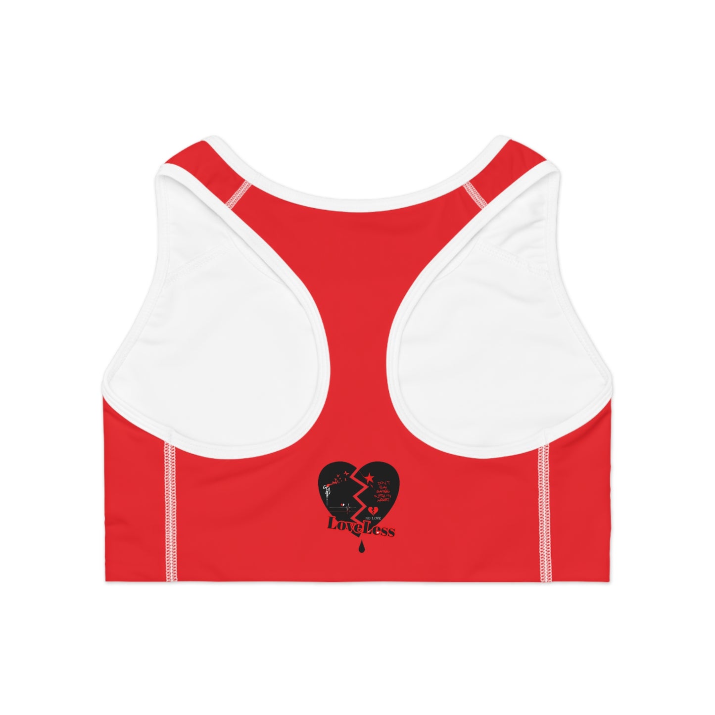 LoveLess Sports Bra (AOP)