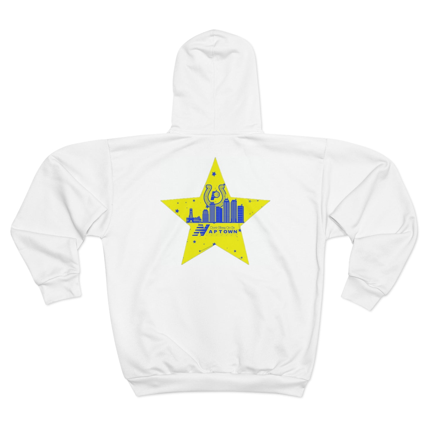 Dont Sleep On Us  Zip Hoodie (AOP)