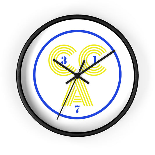 2 Cs Logo Wall Clock