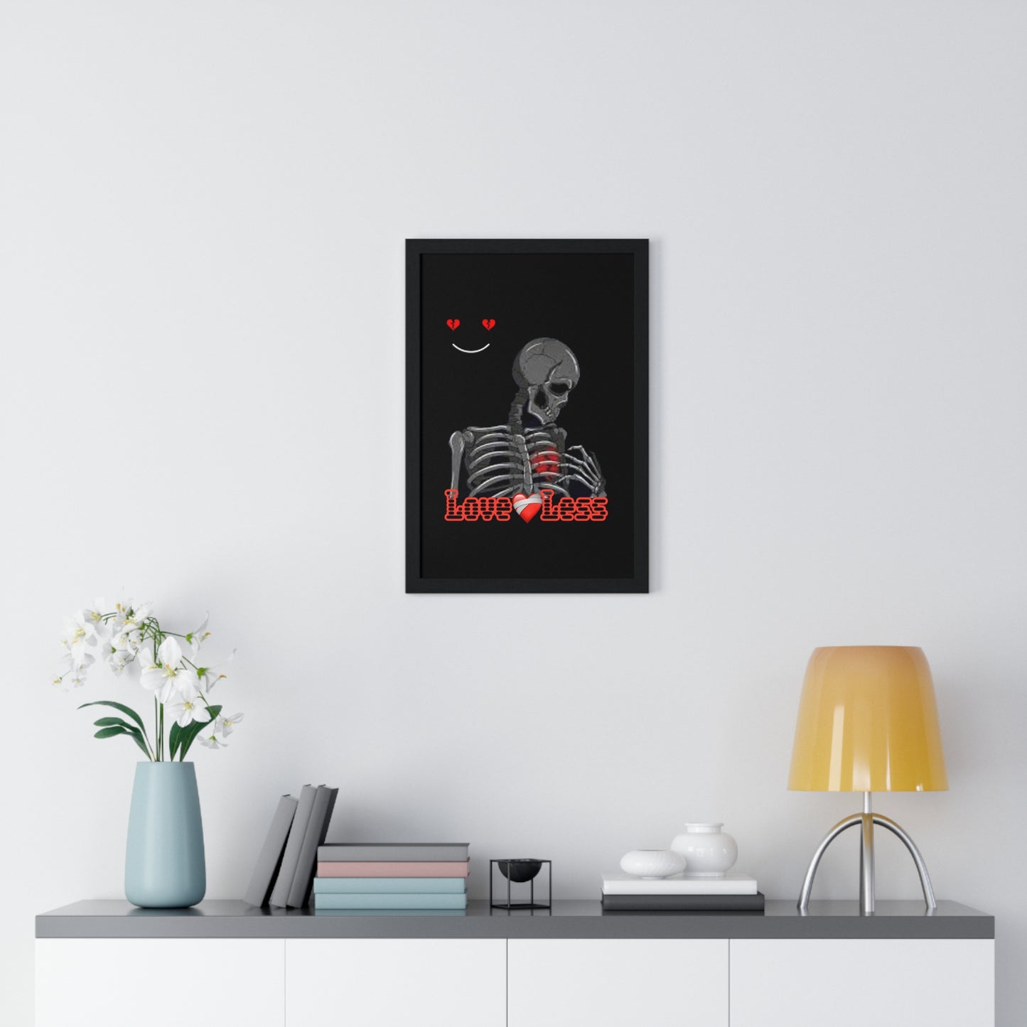 LoveLess Vertical Framed Poster