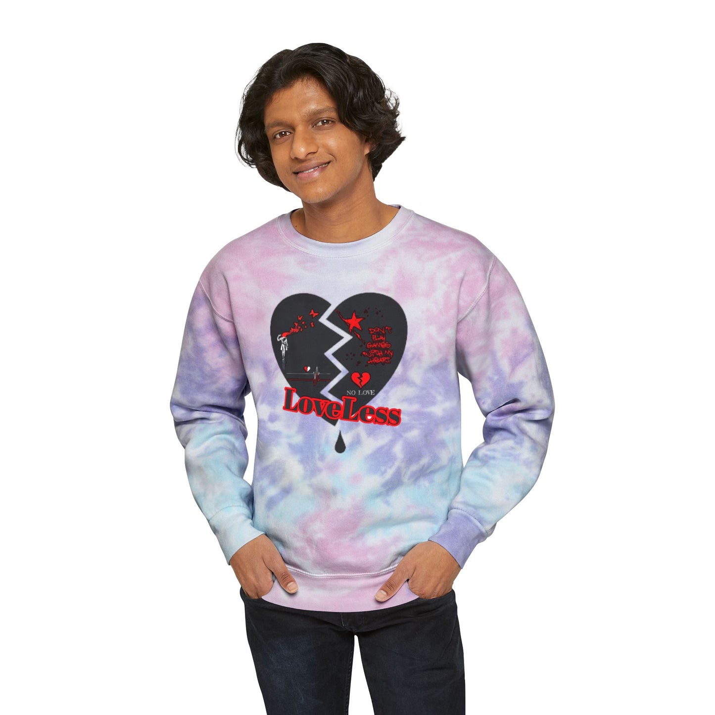 LoveLess Tie-Dye Sweatshirt