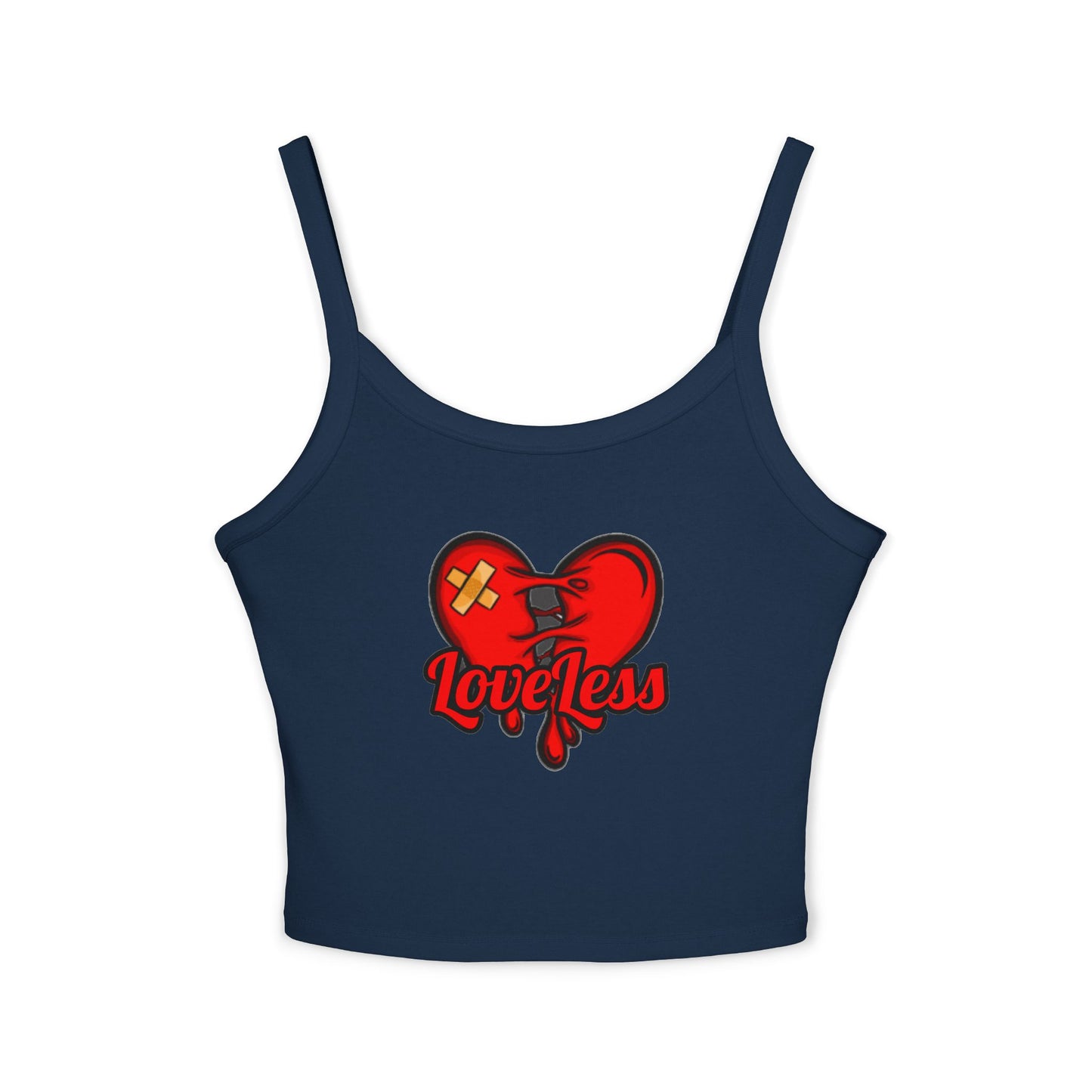 LoveLess Women's Spaghetti Strap Tank Top