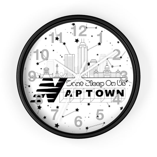 Dont sleep On Us Wall Clock