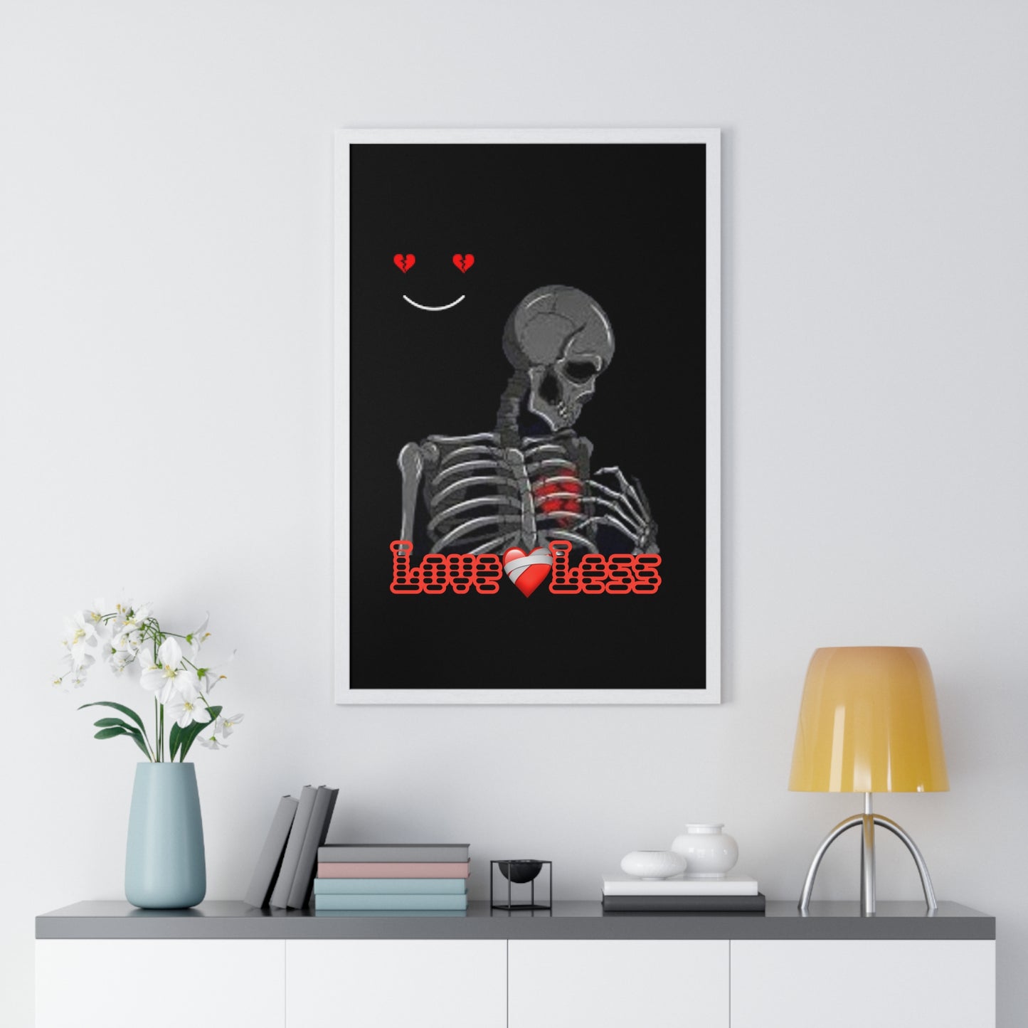 LoveLess Vertical Framed Poster