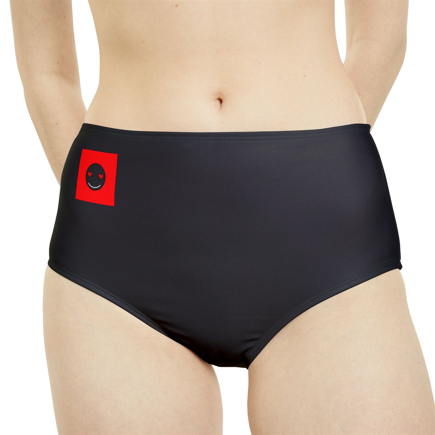 LoveLess H.B.G. High-Waist Hipster Bikini Bottom (AOP)