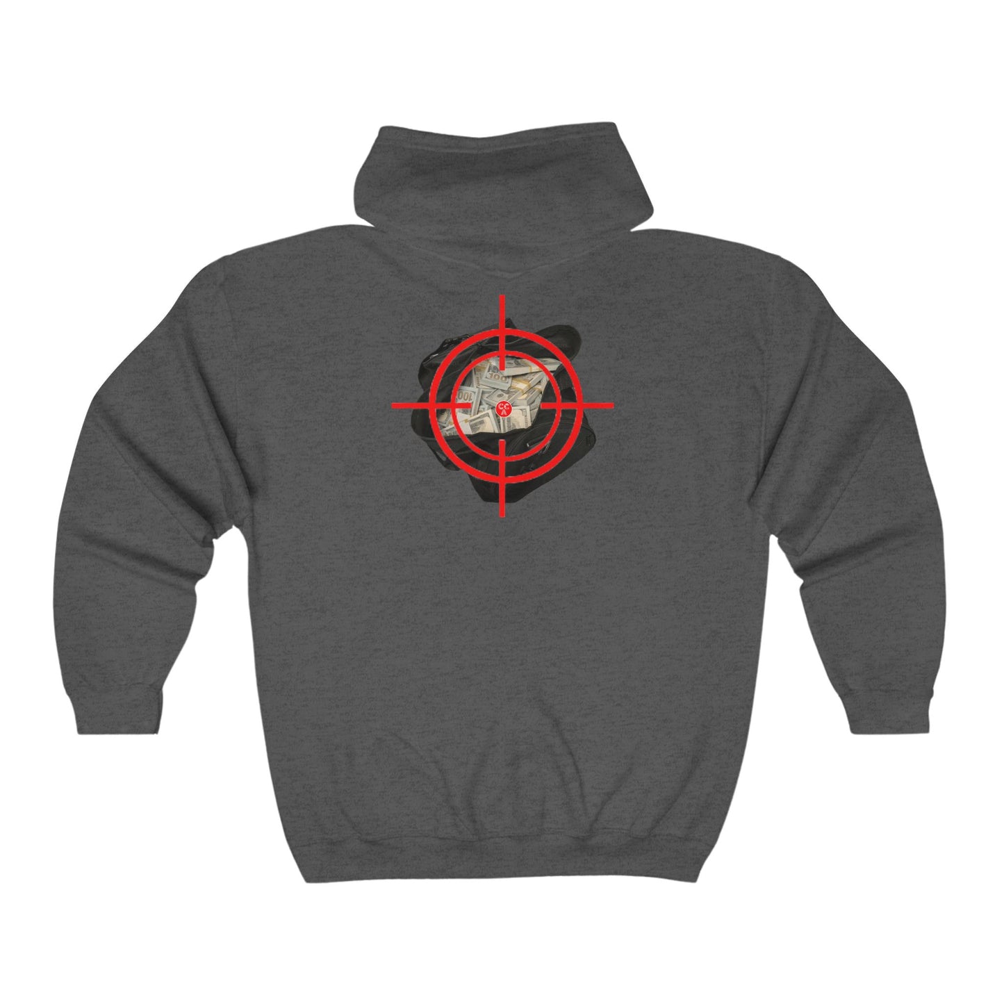 M.D.C.P.  Full Zip Hooded Sweatshirt