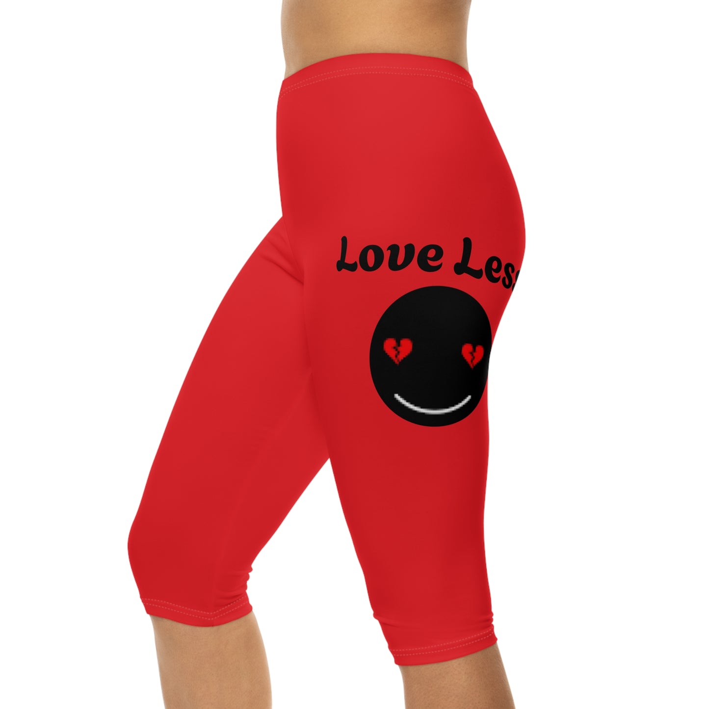 LoveLess Capri Leggings (AOP)